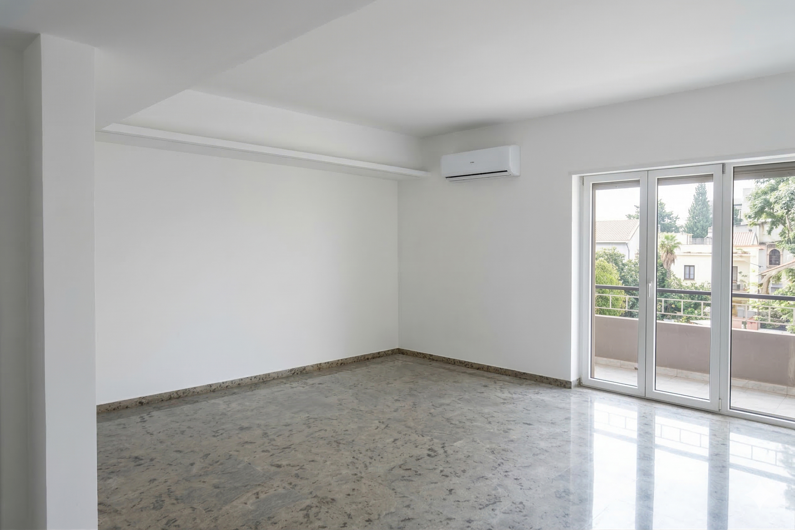 Corridoio con illuminazione led